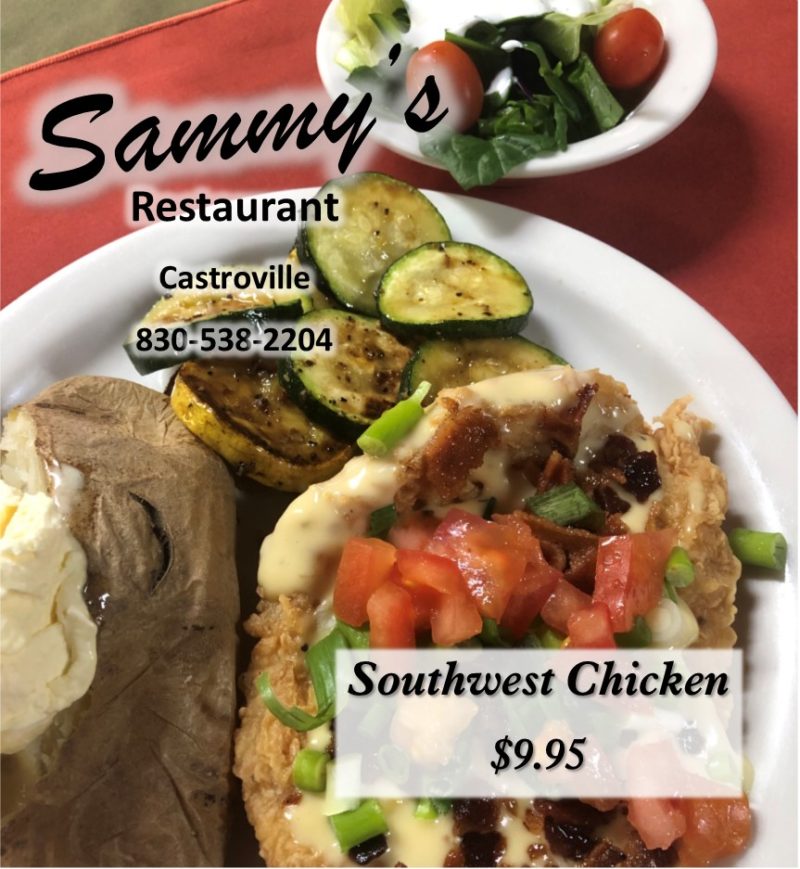 Sammy’s Southwest Chicken Sammy's Restaurant